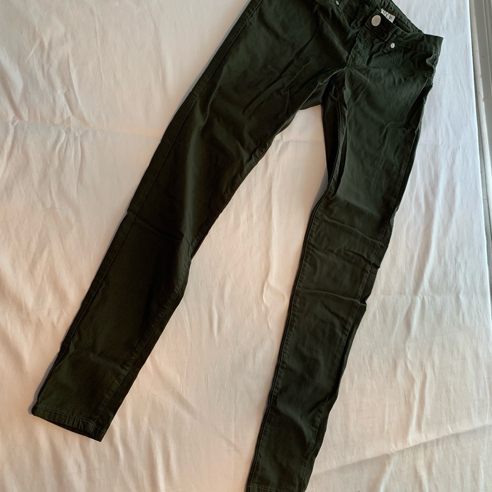 VIP Women's Dark Green Jeans